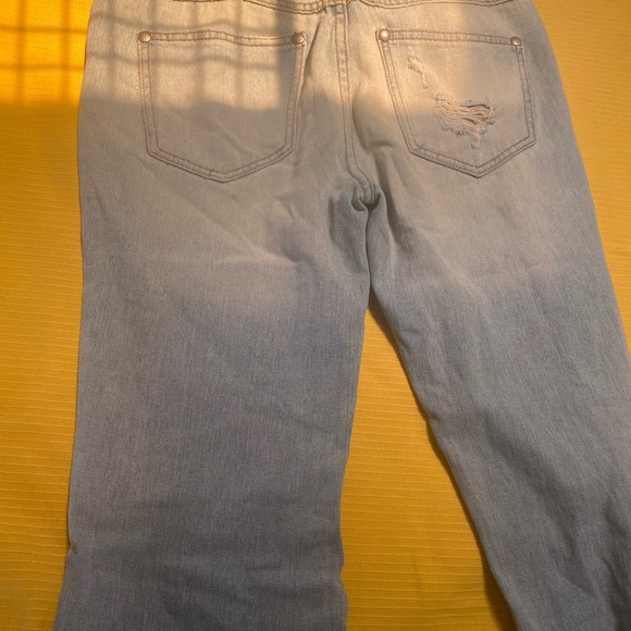 Free People Distressed Jeans 27 boho Long - Picture 3 of 3